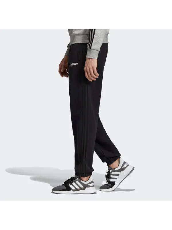 Спортивные штаны adidas Loose Knit Breathable Stripe Casual Sports Pants Black — изображение 4 из 4, черный