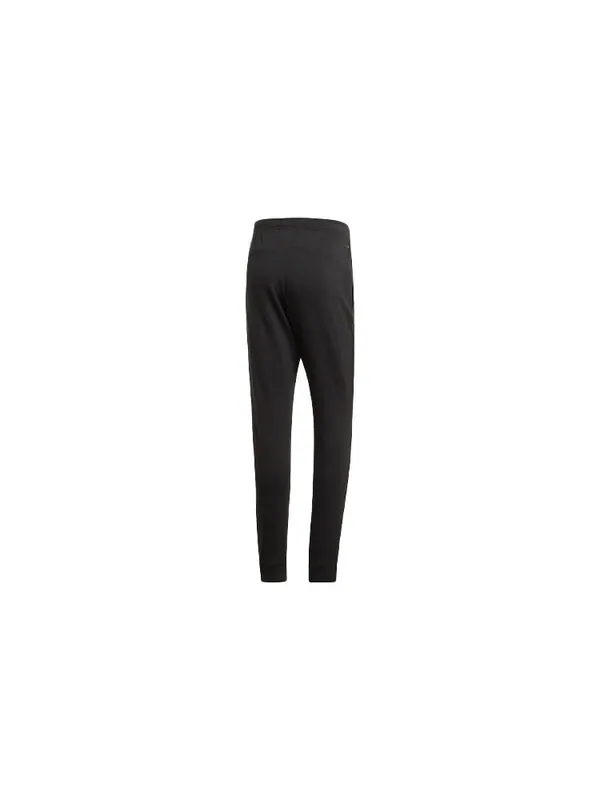 Повседневные брюки athleisure casual sports трикотажные длинные брюки Adidas — изображение 2 из 4, черный