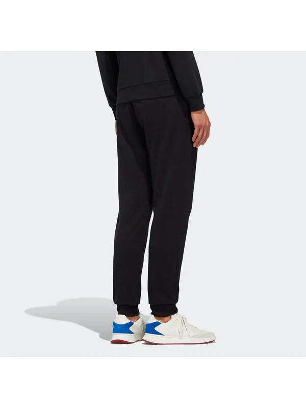 Спортивные штаны adidas neo Lacing Printing Sports Pants Black — изображение 3 из 4, черный