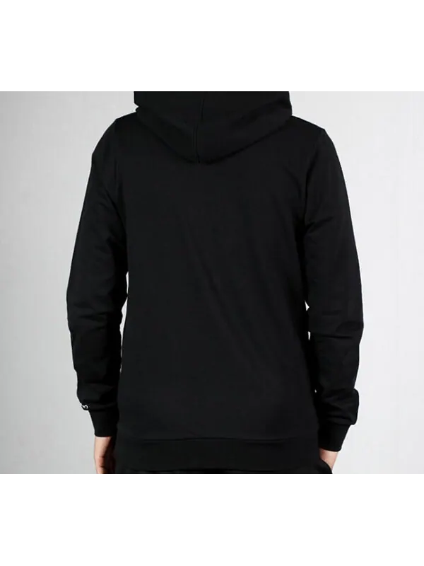 Толстовка adidas neo M Fav Sv Hdy Printing Pullover Black — изображение 2 из 2, черный