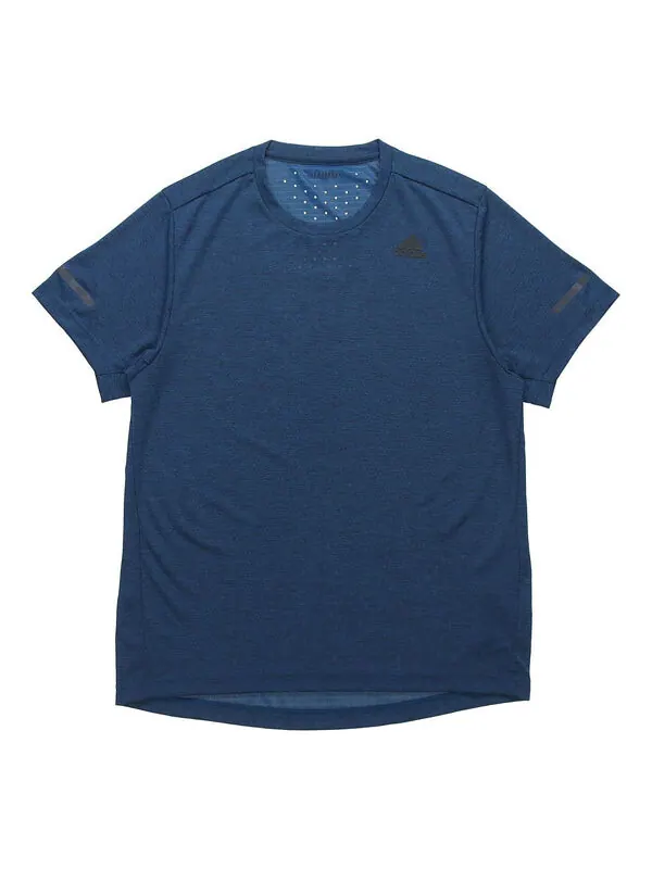 Футболка climachill short sleeve blue Adidas — изображение 1 из 4, синий