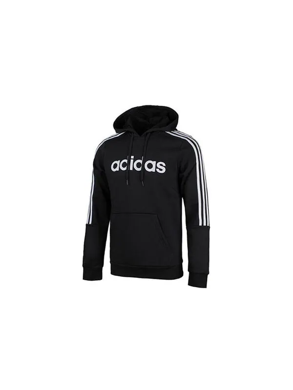 Толстовка m hd sweat knit fleece lined pullover black Adidas — изображение 3 из 3, черный