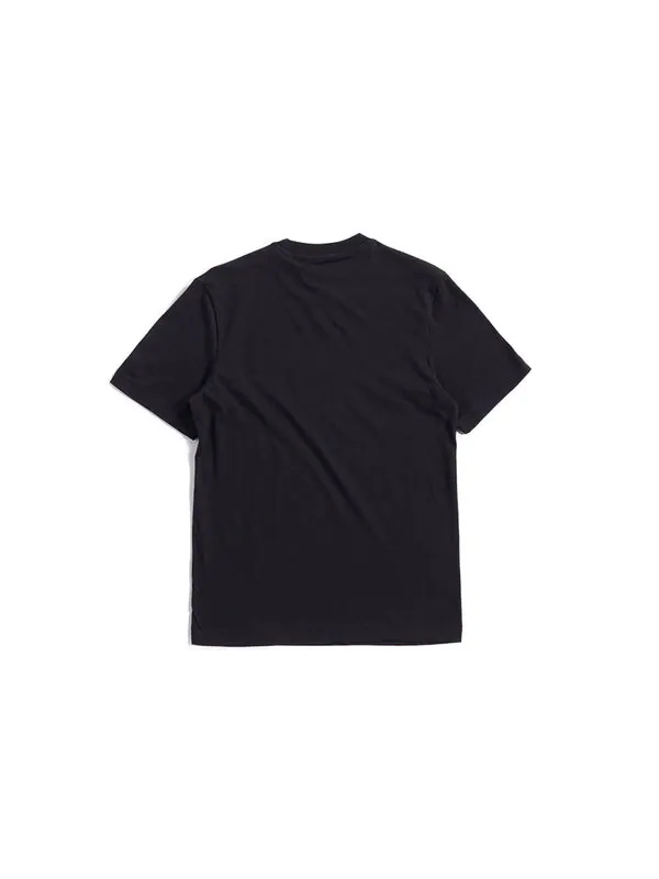 Футболка adidas E Camo Lin Tee Training Sports Round Neck Short Sleeve Black — изображение 2 из 4, черный