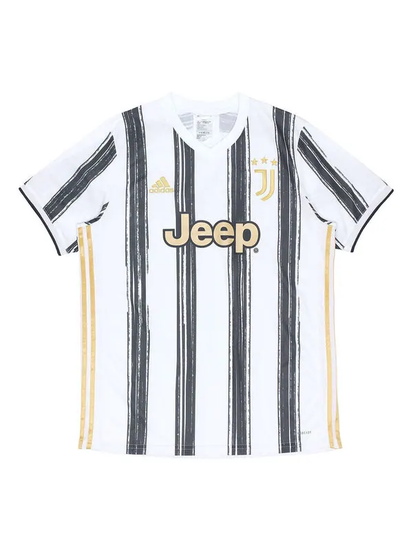 Футболка juve home h jsy футбольная майка sw fans версия 20 21 сезон juventus Adidas — изображение 1 из 4, белый