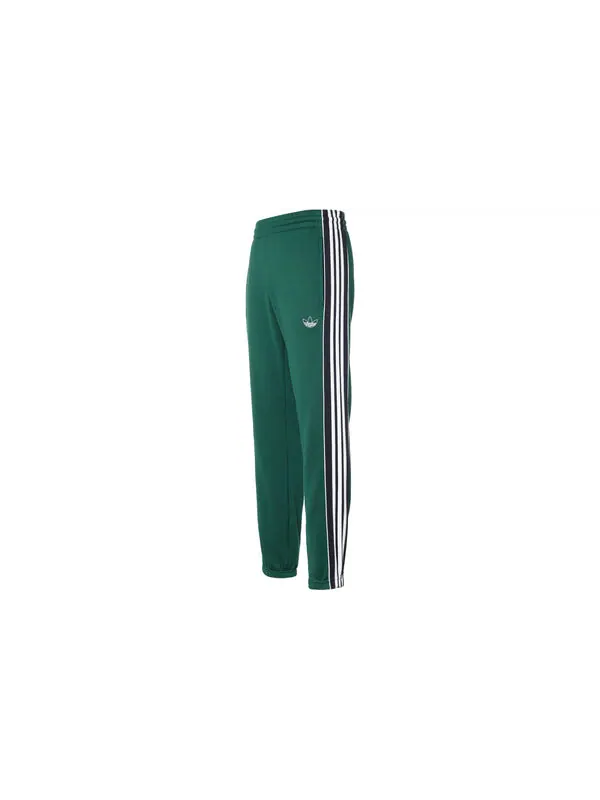 Спортивные штаны adidas originals 3-Stripes Panel Sweat Pants 'Collegiate Green/Legend Ink' — изображение 2 из 4, зеленый