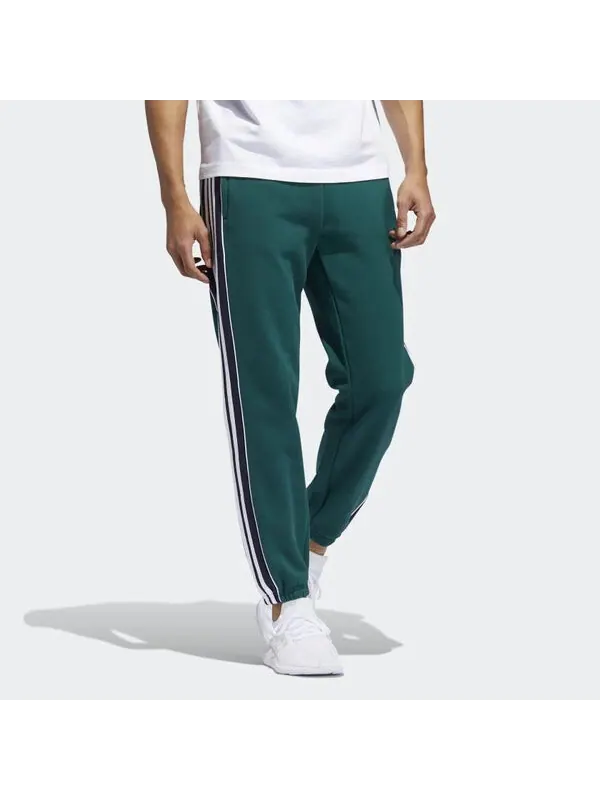 Спортивные штаны adidas originals 3-Stripes Panel Sweat Pants 'Collegiate Green/Legend Ink' — изображение 4 из 4, зеленый