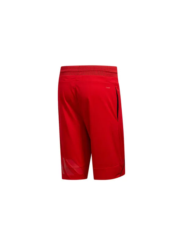 Шорты ros c365 short casual sports breathable basketball shorts red Adidas — изображение 2 из 4, красный