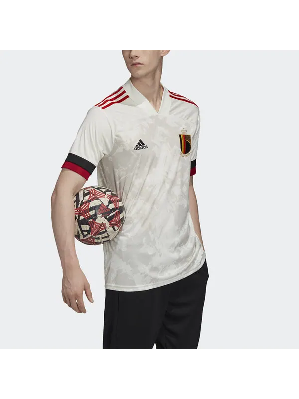 Футболка rbfa a jsy belgium national team away fan edition sports short sleeve jersey white Adidas — изображение 4 из 4