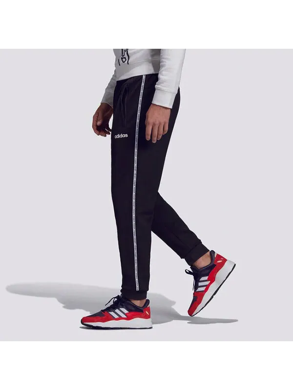 Спортивные штаны Men's adidas C90 TP Sports Stylish Black Long Pants/Trousers — изображение 4 из 4, черный