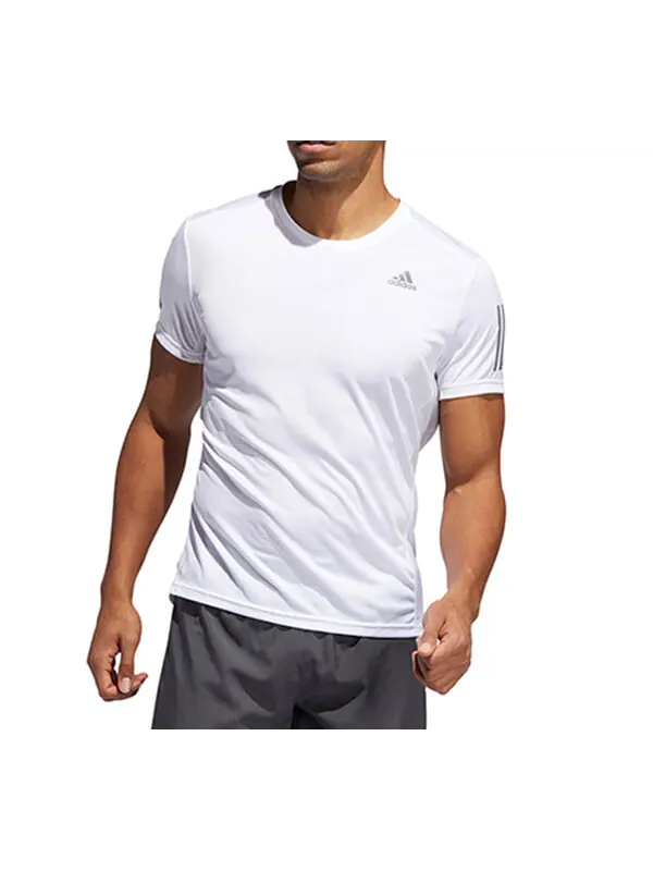 Футболка adidas Own The Run Tee Running Short Sleeve White — изображение 3 из 4, белый