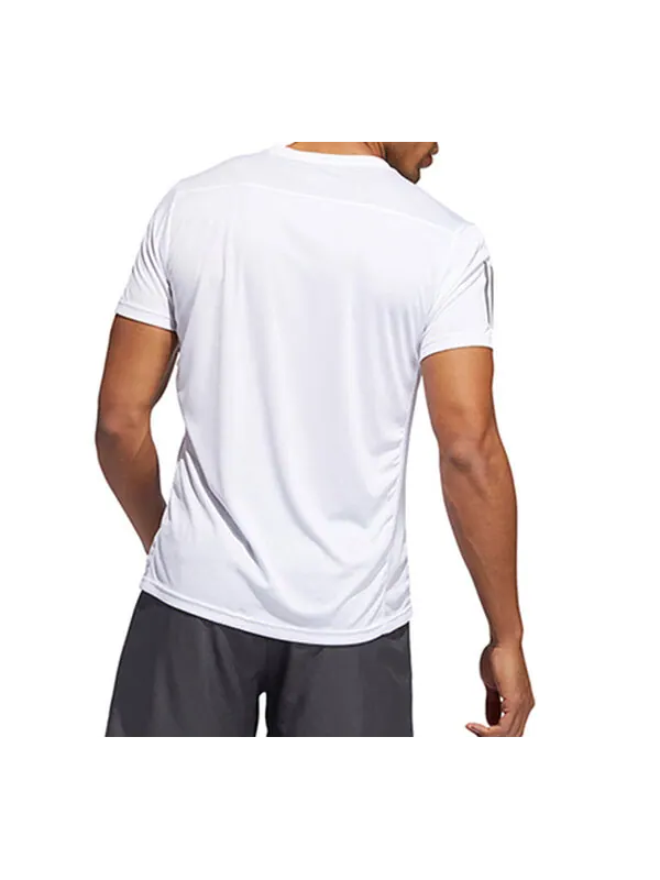 Футболка adidas Own The Run Tee Running Short Sleeve White — изображение 4 из 4, белый