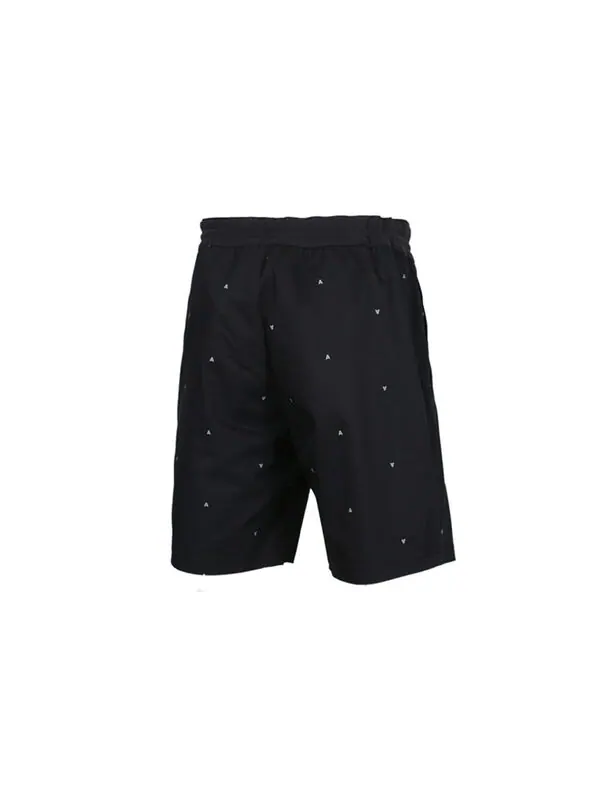 Шорты shorts dots casual sports woven breathable black Adidas — изображение 2 из 4, черный