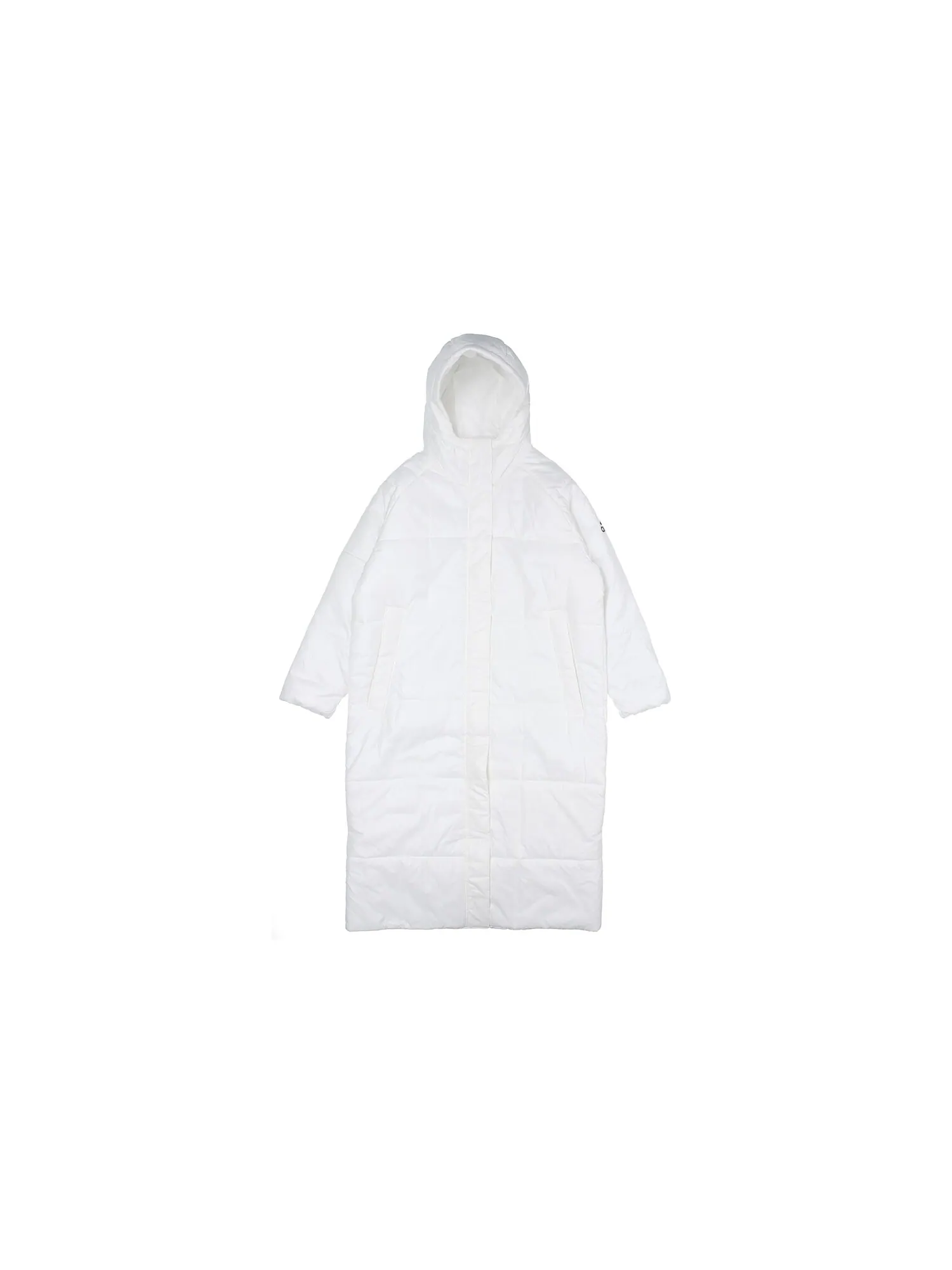 Пальто пуховое женское Adidas Big Baffle Long — изображение 1 из 6, белый