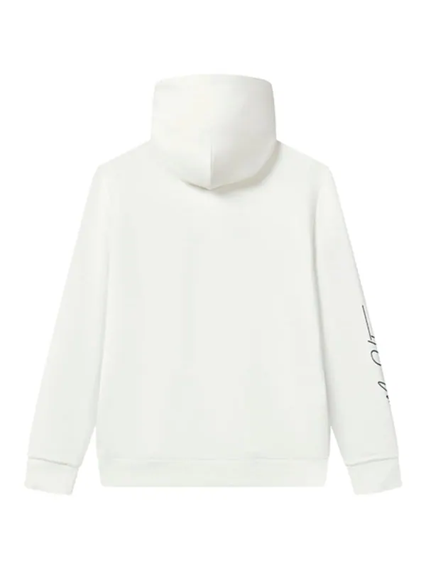 Толстовка logo graphic hoodie 'white green' Fila — изображение 2 из 2, белый/зеленый