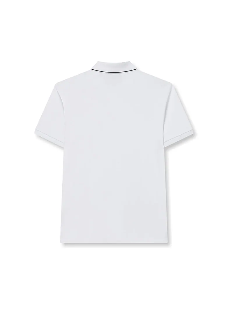 Поло FILA Heritage Collection Polo Shirt 'White' — изображение 2 из 2, белый