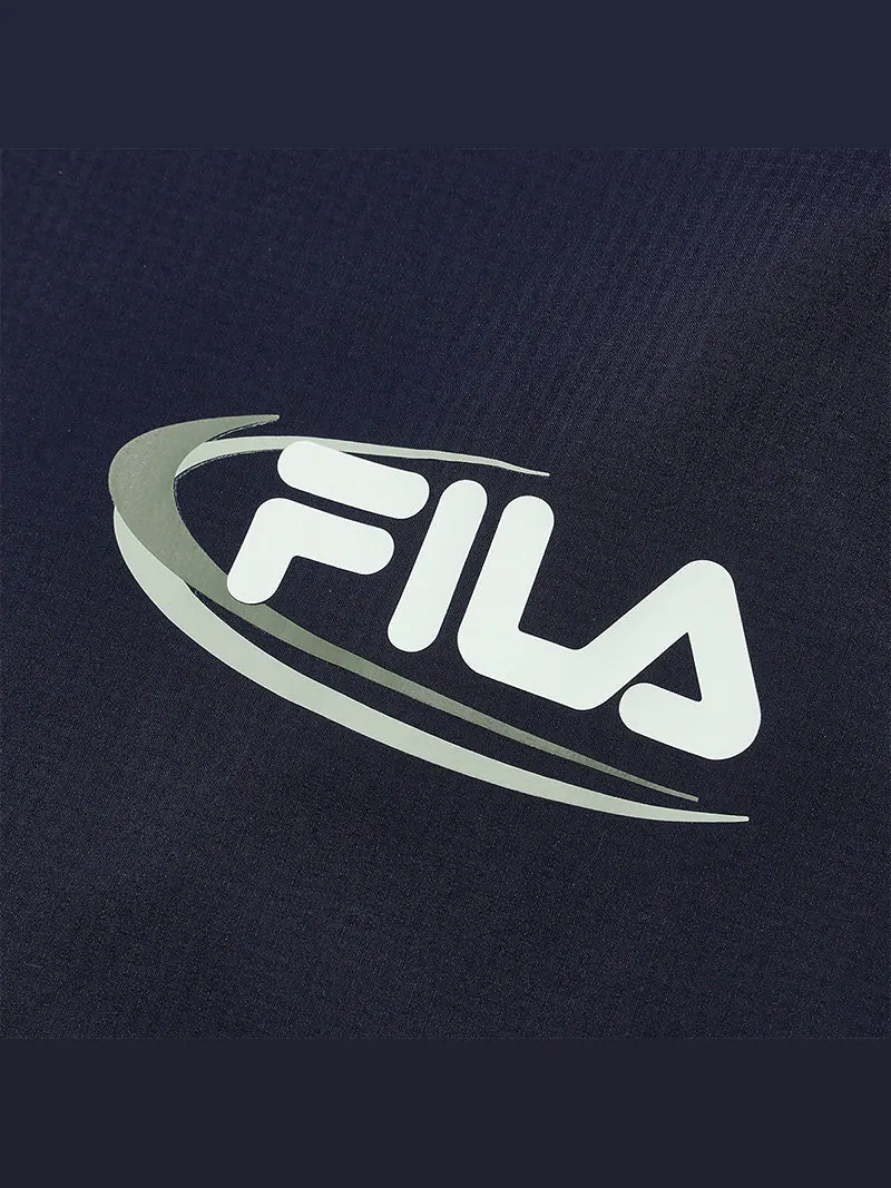 Куртка FILA Originale Collection Jacket 'White Navy Purple' — изображение 4 из 6, белый