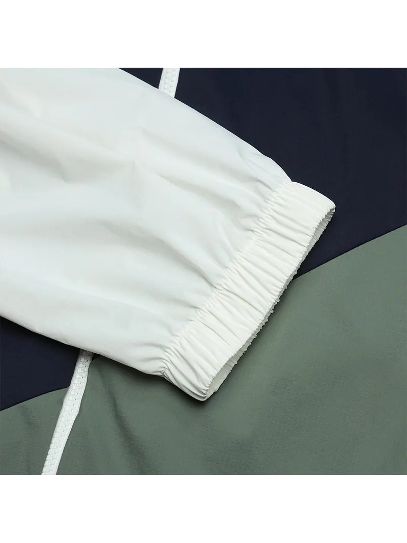 Куртка FILA Originale Collection Jacket 'White Navy Purple' — изображение 5 из 6, белый