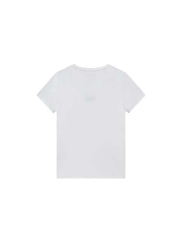 Футболка short sleeve 2019 minimalistic embroidered short sleeve t white Fila — изображение 2 из 2, белый