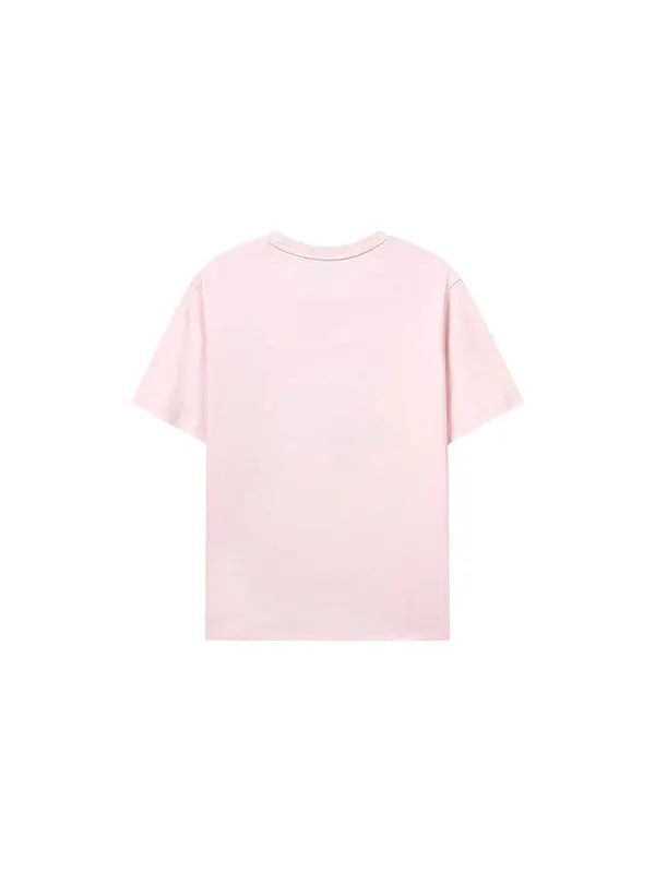 Футболка dolphin printing casual sports short sleeve pink Fila — изображение 2 из 4, розовый