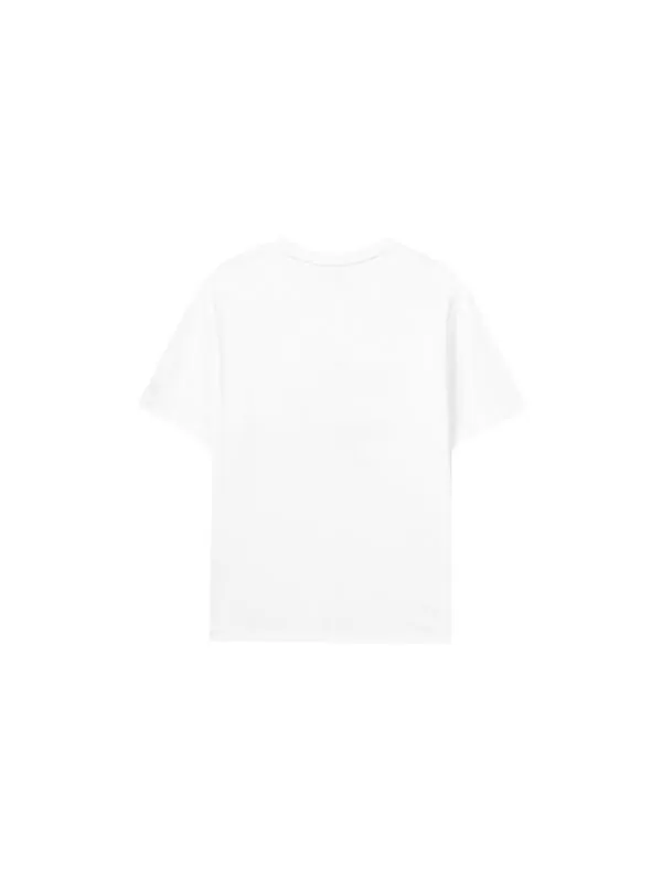 Футболка dolphin printing casual sports short sleeve white Fila — изображение 2 из 4, белый