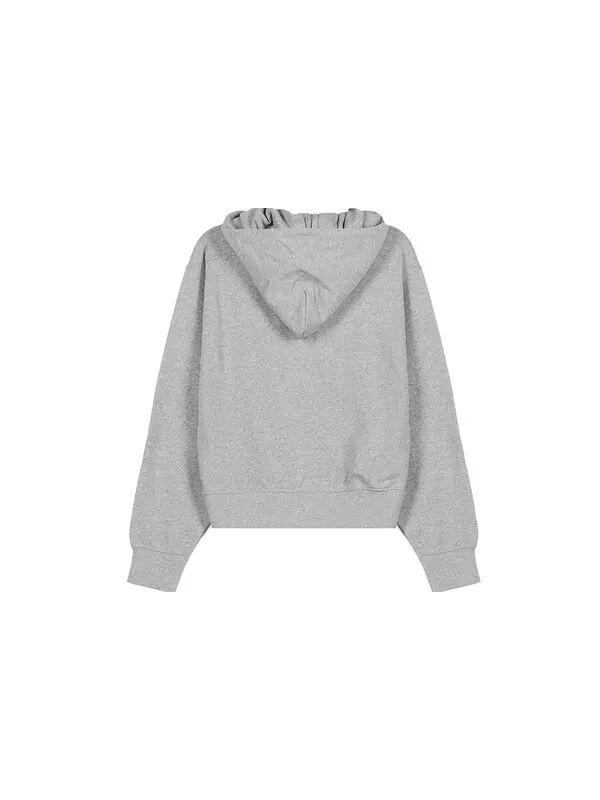Свитер fw20 small tiger head loose hooded long sleeves hoodie pearl gray Kenzo — изображение 2 из 4, серый