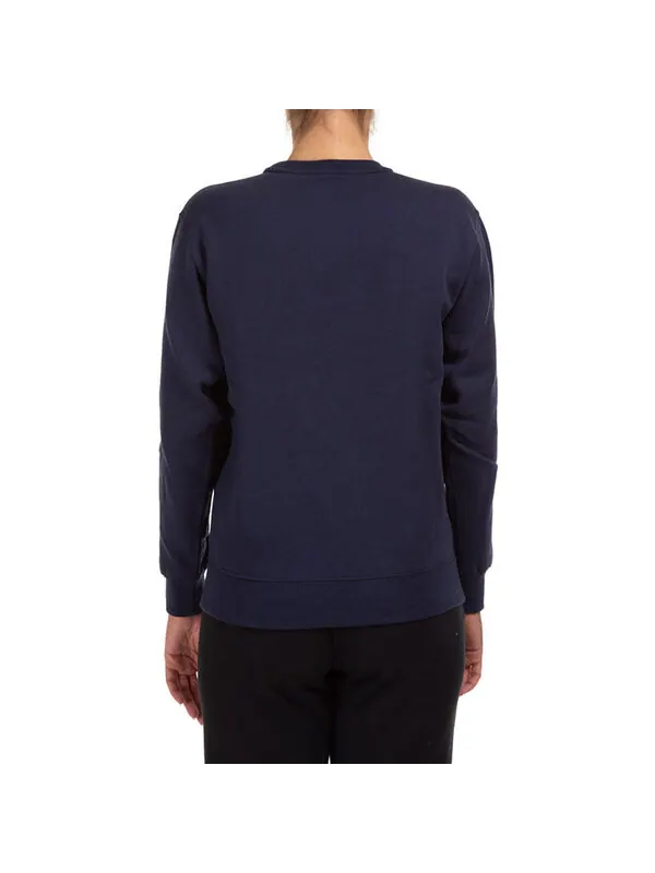 Свитер fw20 logo pattern round neck long sleeves sports navy blue hoodie Kenzo — изображение 4 из 4, бежевый
