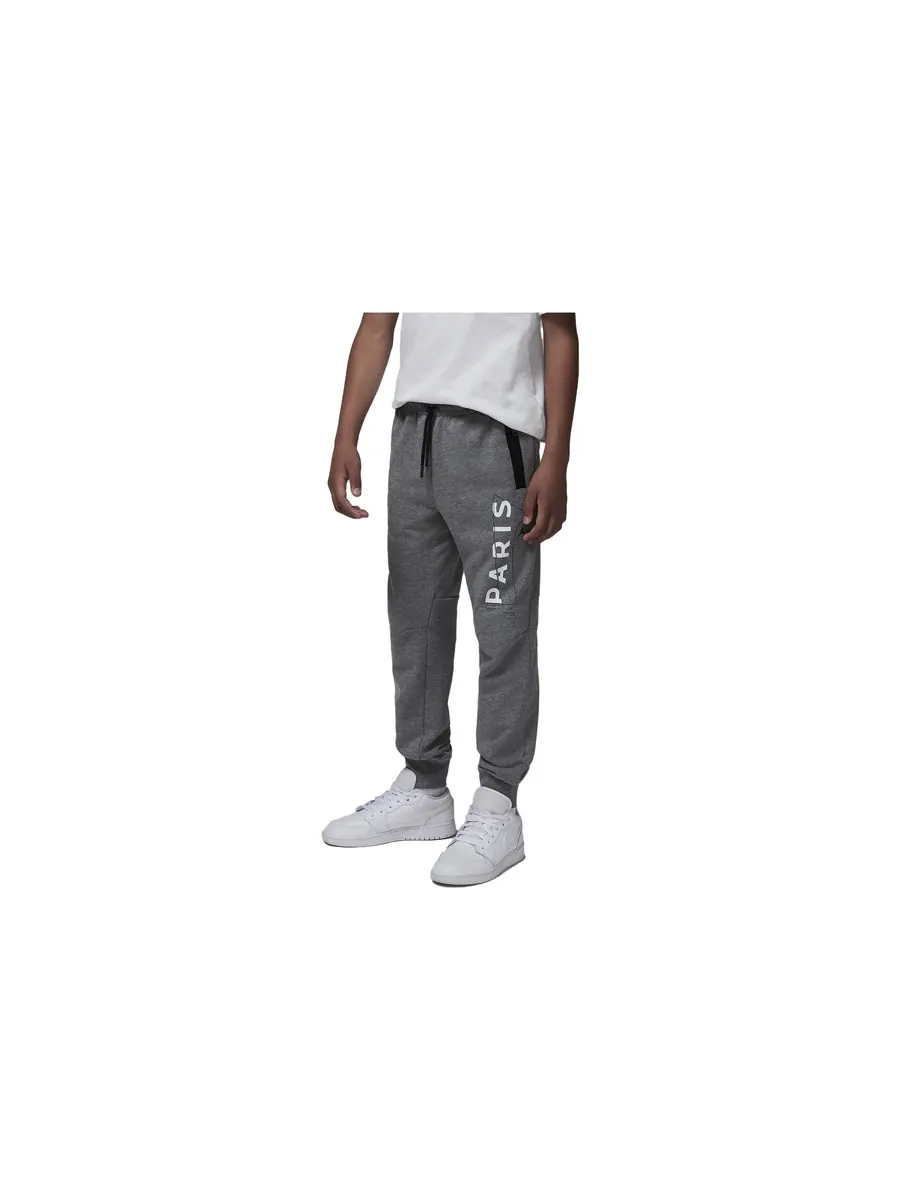 Спортивные брюки (GS) Air Jordan x Paris Saint-Germain French Terry Pants 'Dark Grey' — изображение 2 из 3, серый