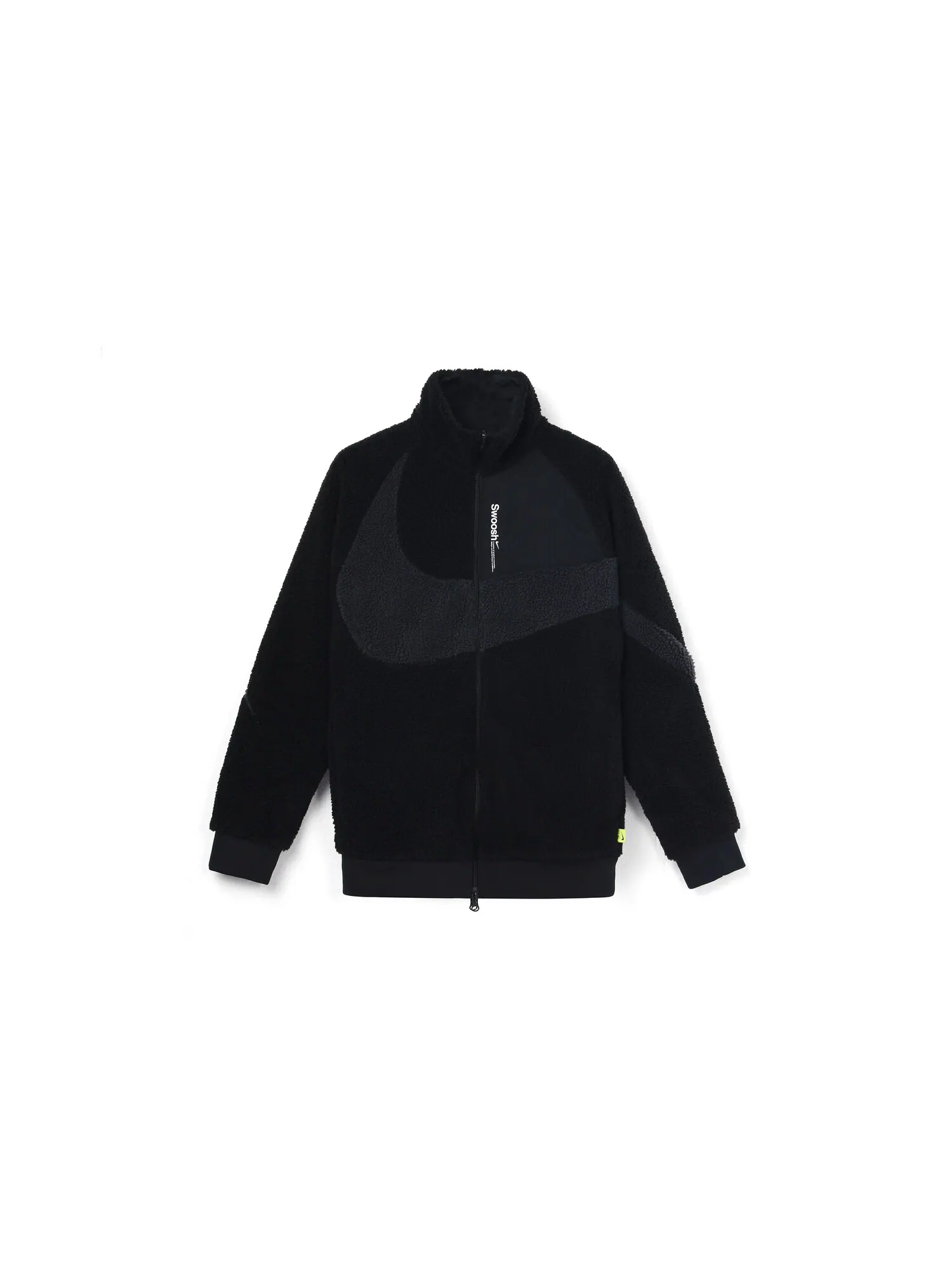 Куртка Nike Swoosh 2-Way Fleece — изображение 1 из 6, черный
