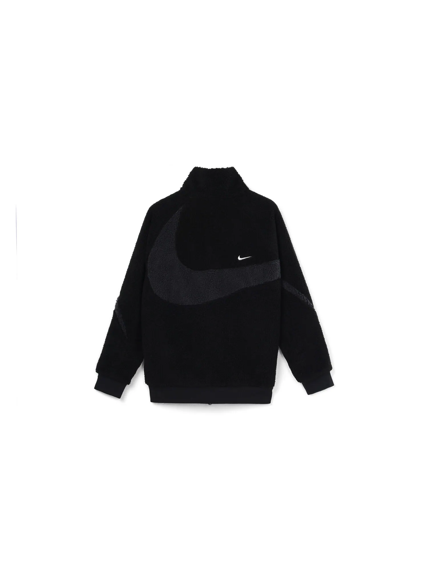 Куртка Nike Swoosh 2-Way Fleece — изображение 2 из 6, черный
