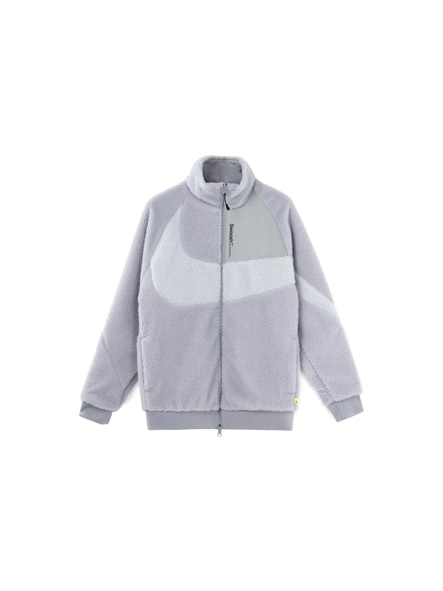 Куртка Nike Swoosh 2-Way Fleece — изображение 1 из 2, серый