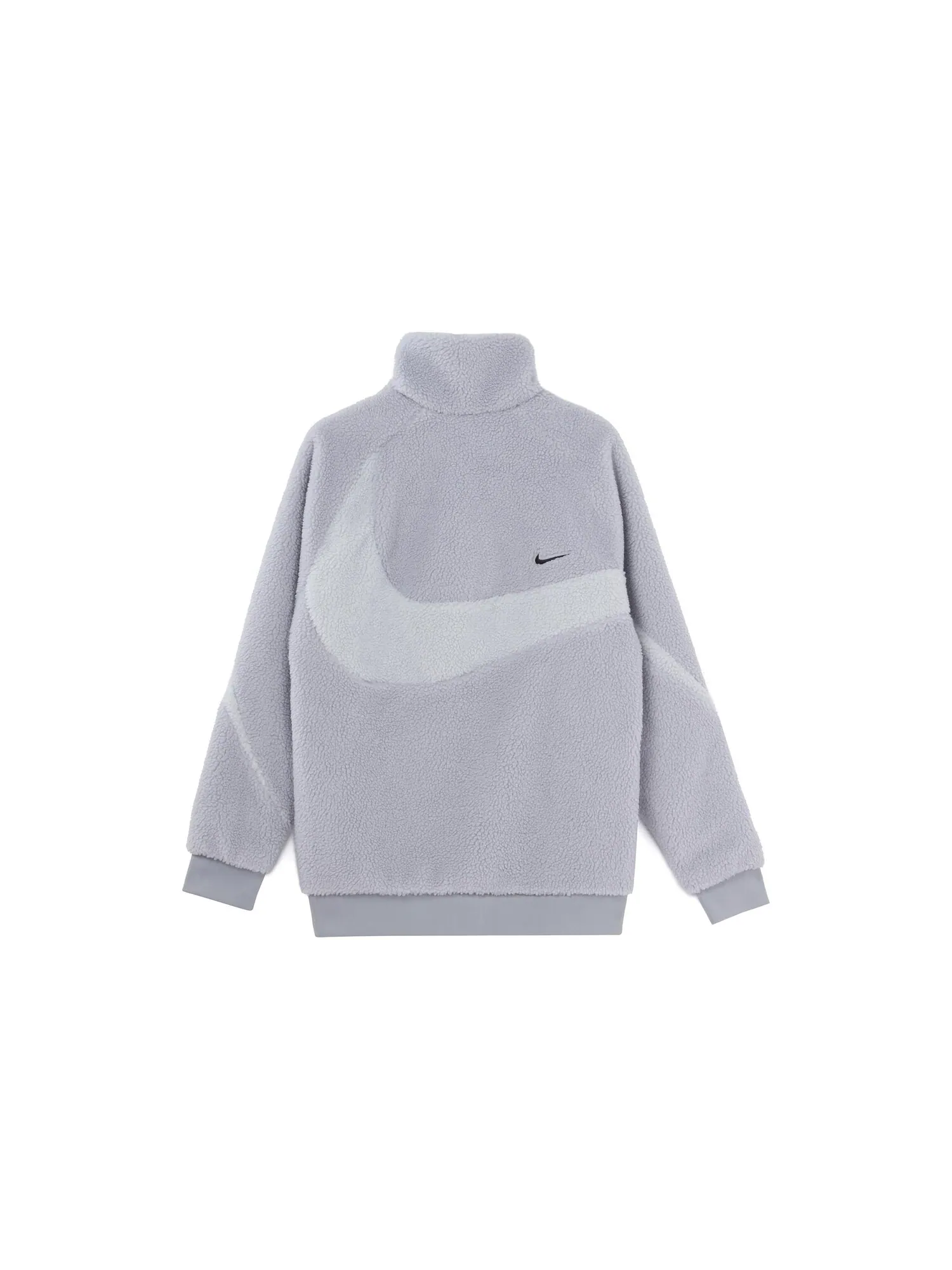 Куртка Nike Swoosh 2-Way Fleece — изображение 2 из 2, серый