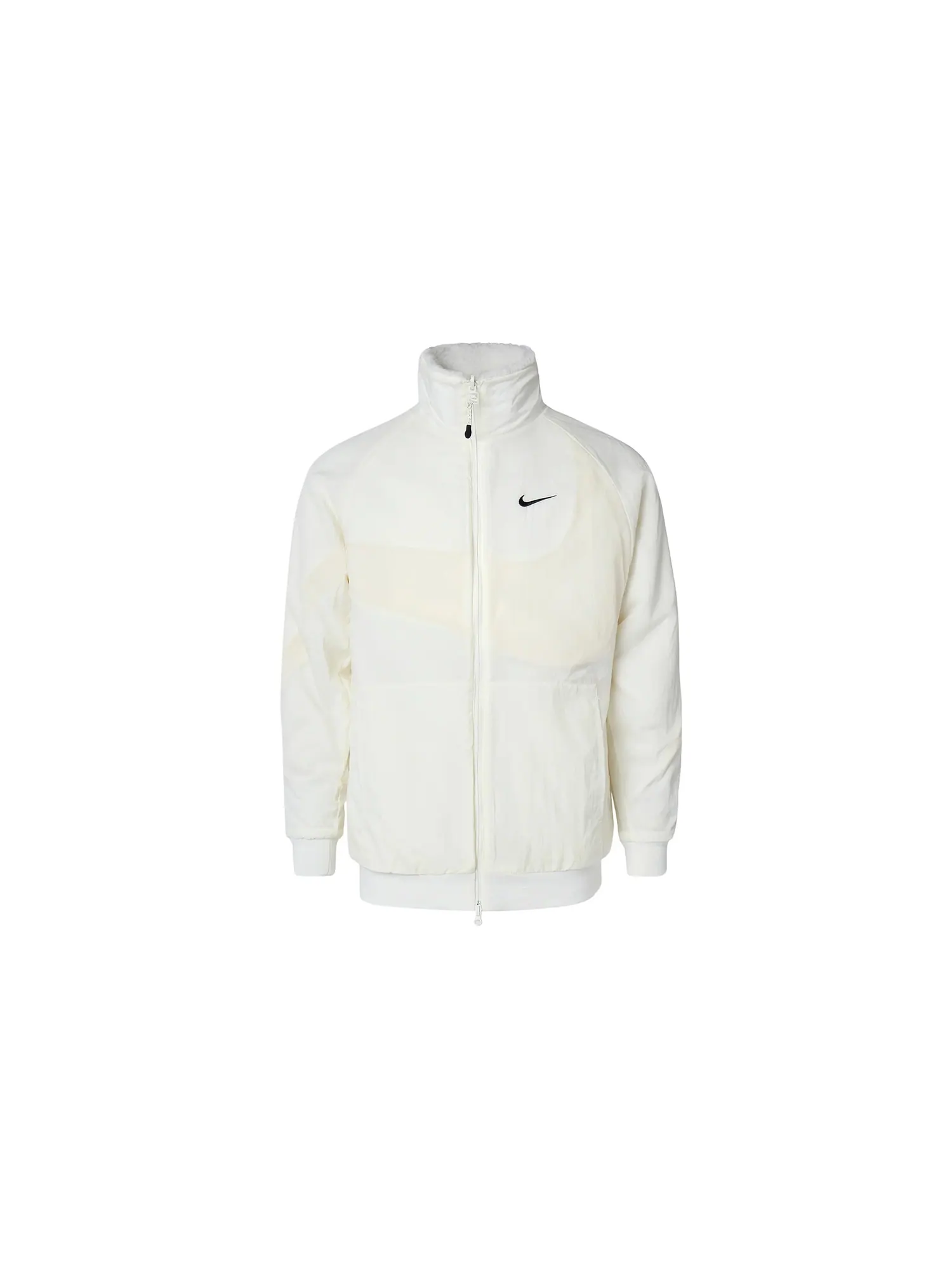 Куртка Nike Swoosh 2-Way Fleece — изображение 1 из 5, белый