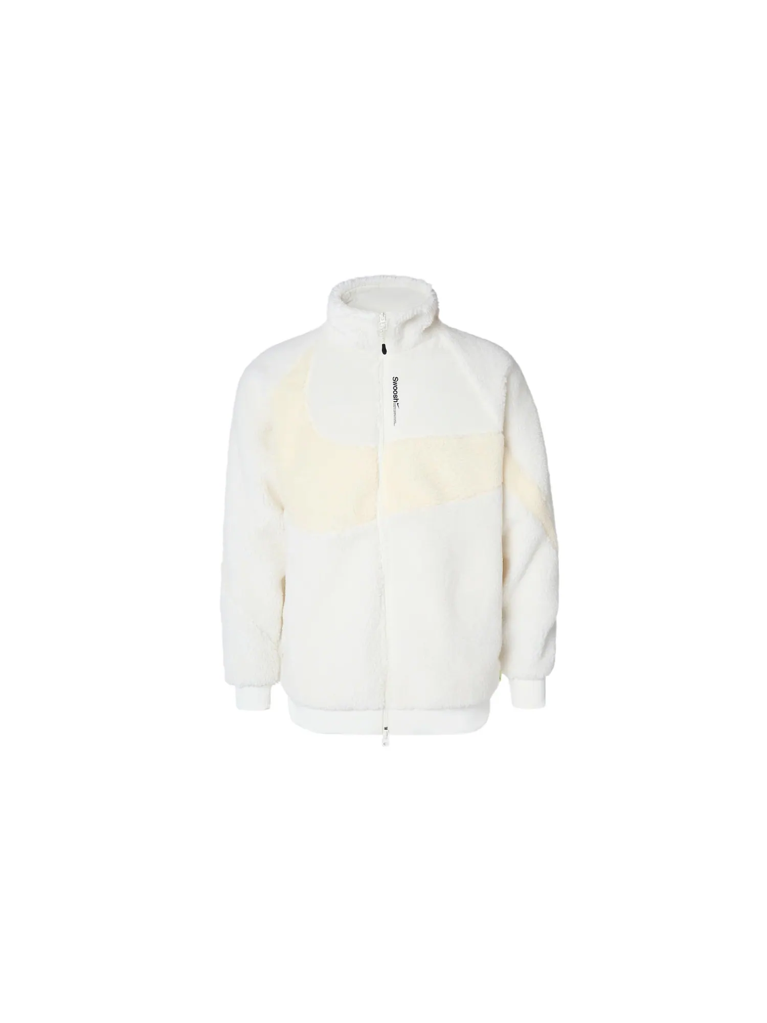 Куртка Nike Swoosh 2-Way Fleece — изображение 2 из 5, белый