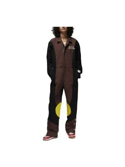 Шорты x teyana taylor jumpsuit 'earth' Air Jordan — изображение 1 из 4, черный/желтый
