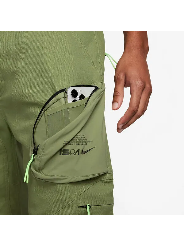 Штаны ispa брюки 2.0 Nike — изображение 3 из 4, зеленый