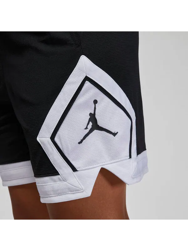 Шорты спортивные ромбовидные шорты Air Jordan — изображение 2 из 3, черный/белый