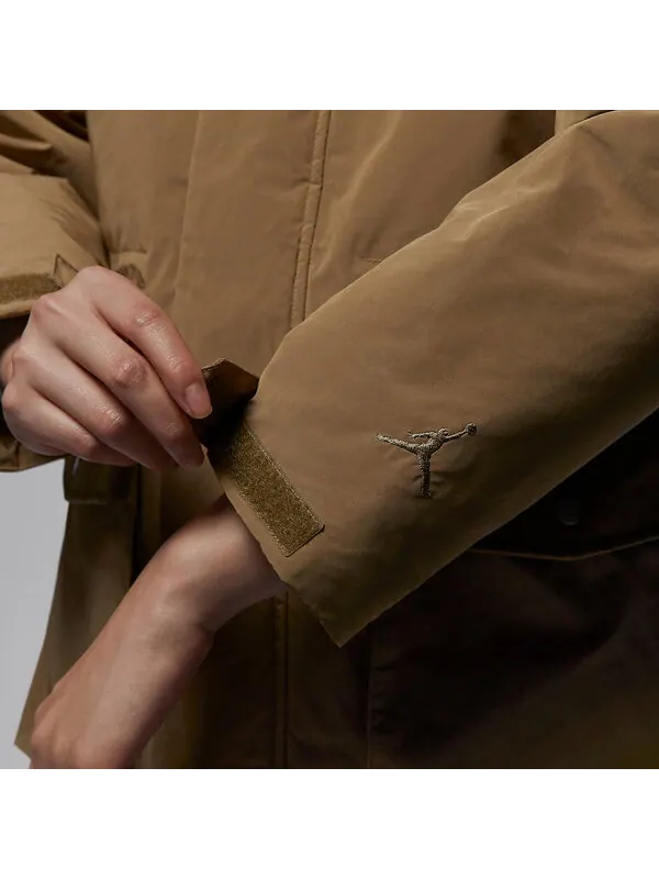 Пальто down parka coat 'tan' Air Jordan — изображение 4 из 4, бежевый