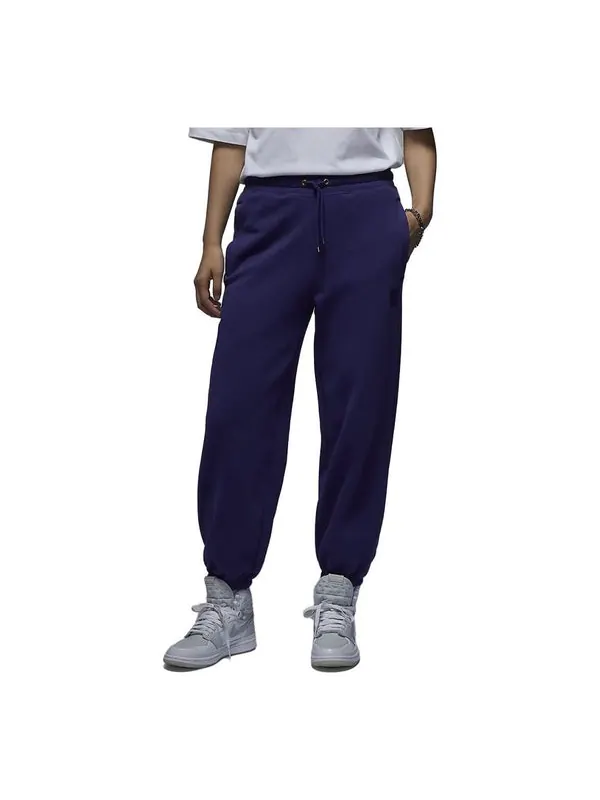 Брюки flight fleece trousers 'dark purple' Air Jordan — изображение 1 из 4, фиолетовый
