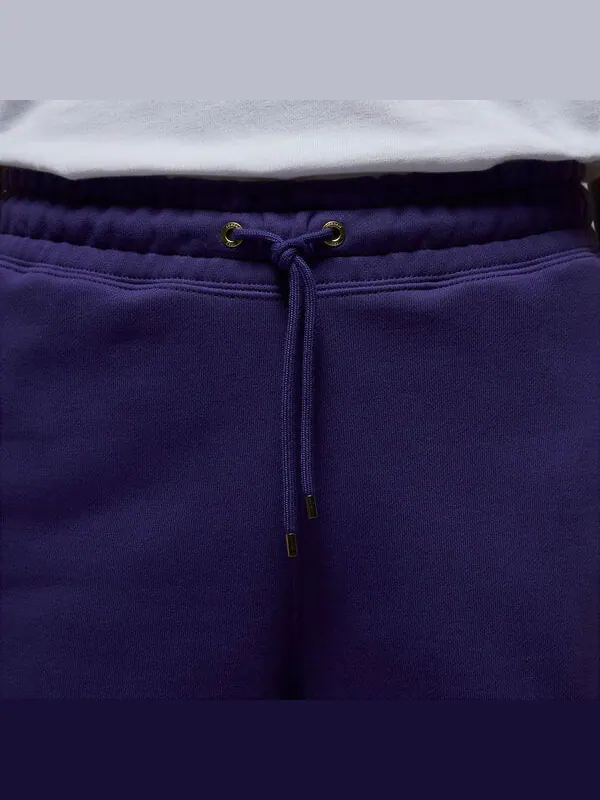 Брюки flight fleece trousers 'dark purple' Air Jordan — изображение 2 из 4, фиолетовый