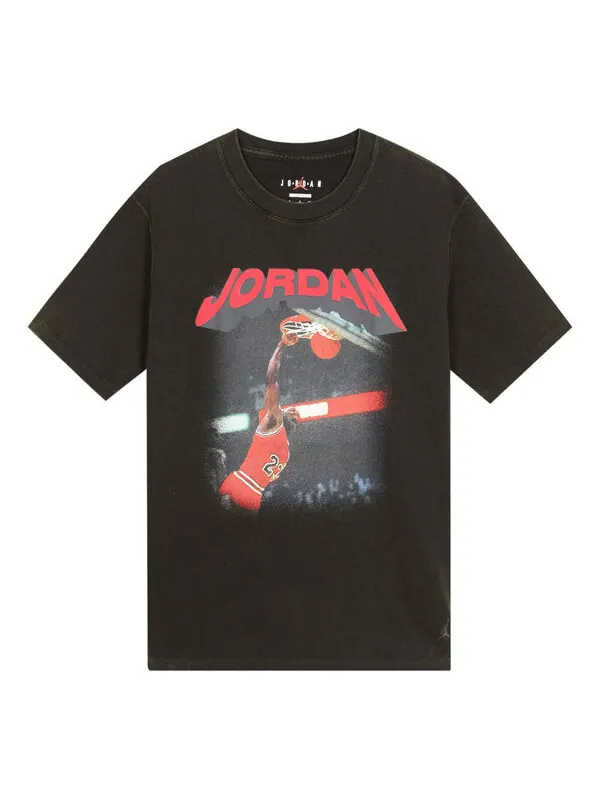Футболка с логотипом Slam Dunk Air Jordan — изображение 1 из 3, черный/красный