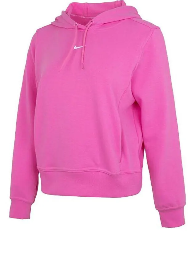 Толстовка dri fit one быстросохнущий французский трикотажный свитер с капюшоном Nike — изображение 1 из 4, розовый