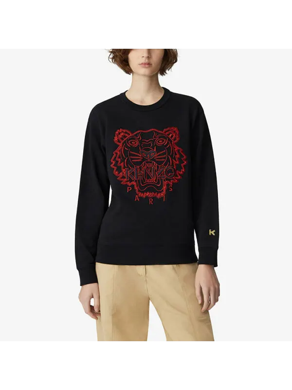 Свитер ss21 capsule series round-neck swea black Kenzo — изображение 2 из 4, черный