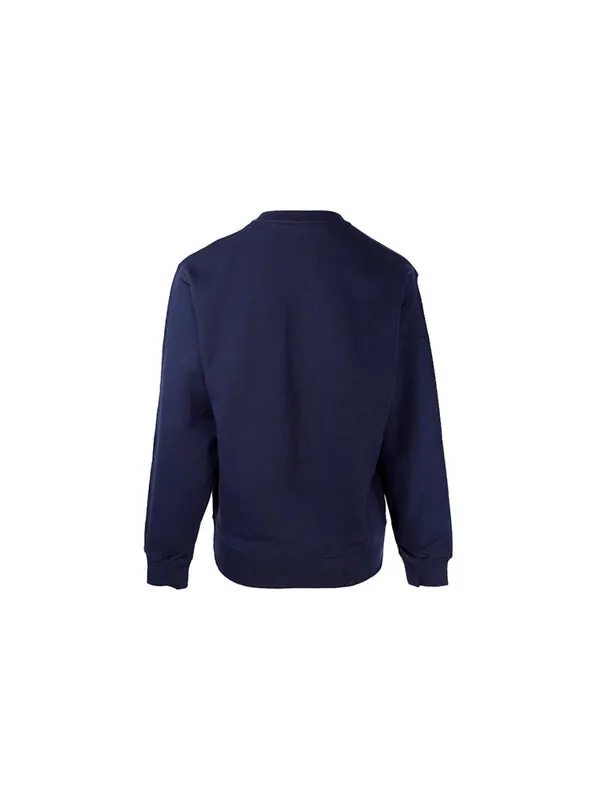 Свитер ss21 tiger pattern round neck pullover hoodie navy blue Kenzo — изображение 2 из 4, синий