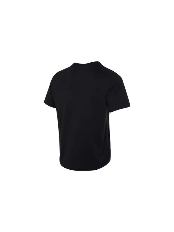Футболка Nike Track Club Dri-FIT Short-Sleeve Running Tee 'Black' — изображение 2 из 2, черный/мульти