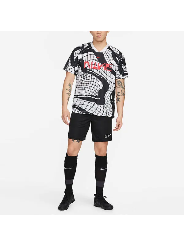 Футболка футбольная майка dri fit Nike — изображение 3 из 3, белый/мульти