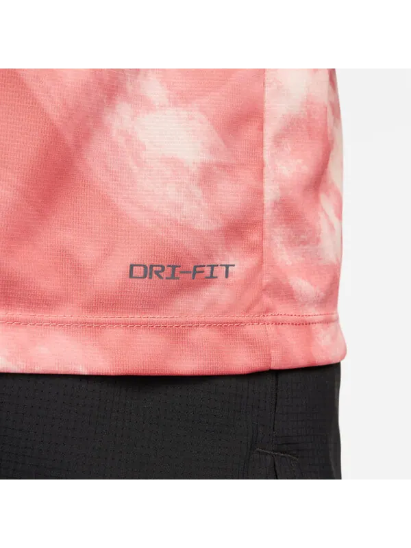 Футболка dri fit run division rise 365 футболка Nike — изображение 4 из 4, розовый/розовый