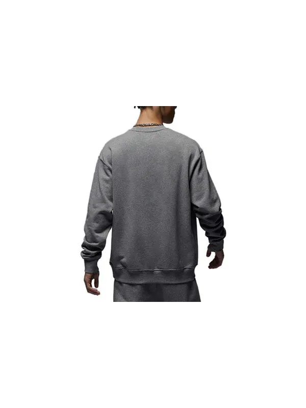Свитер Essentials свитшот с логотипом Air Jordan — изображение 2 из 3, серый/белый