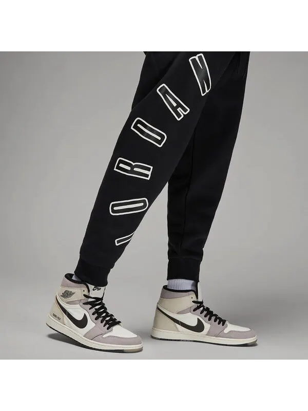 Штаны flight mvp флисовые спортивные штаны Air Jordan — изображение 4 из 4, черный/мульти