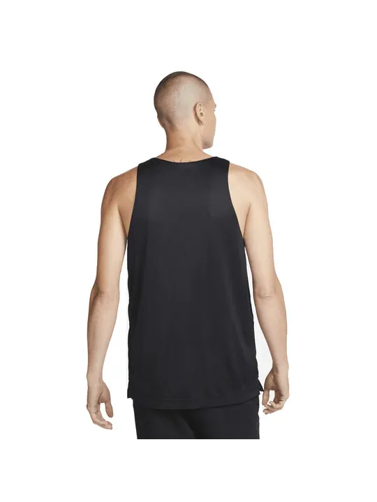 Джерси dri fit стандартный выпуск двусторонний баскетбольный джерси Nike — изображение 4 из 4, черный/серый