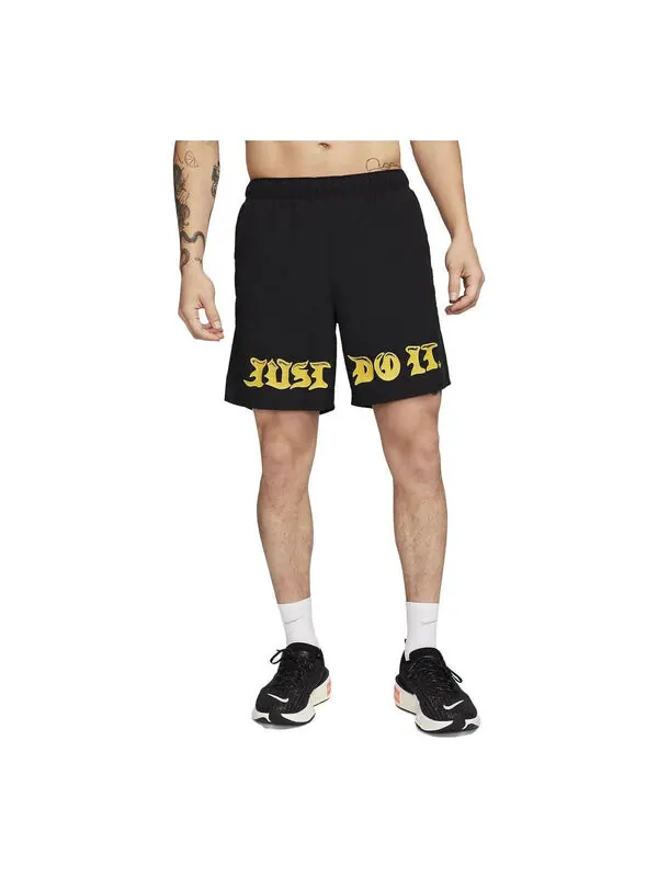 Шорты challenger dri fit 7" shorts подкладка шорты Nike — изображение 1 из 4, черный/золотистый
